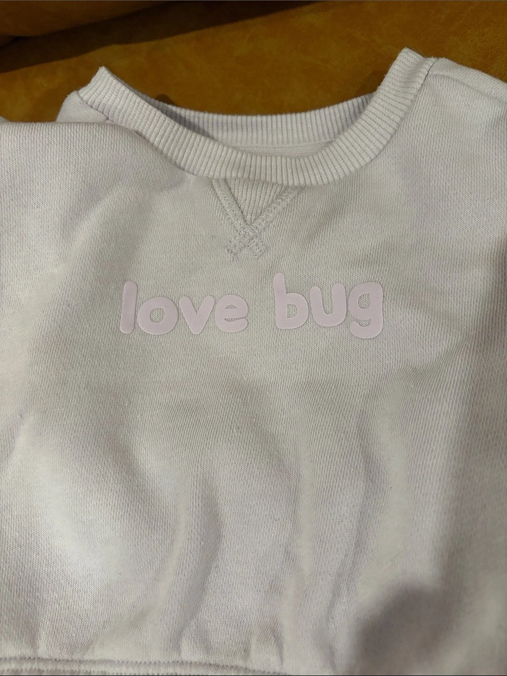cloud island Lavender Baby Set  - Love Bug - Light Purple - Size 0 to 3 months